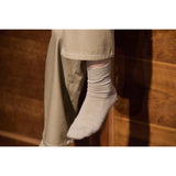 薄手クルー丈ソックス