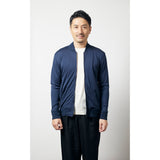 ウルトラファインメリノジップアップカーディガン/15.5μ-Super160's