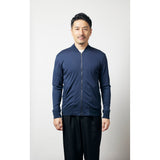 ウルトラファインメリノジップアップカーディガン/15.5μ-Super160's