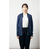 ウルトラファインメリノジップアップカーディガン/15.5μ-Super160's