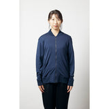 ウルトラファインメリノジップアップカーディガン/15.5μ-Super160's