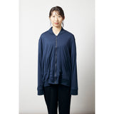 ウルトラファインメリノジップアップカーディガン/15.5μ-Super160's