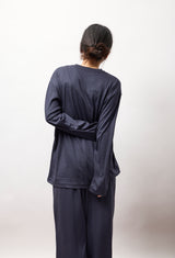 【NEW】ウルトラファインメリノウール100% ルームウェアパンツ 15.5μ-Super160‘s