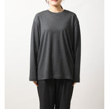 ウルトラファインメリノウール100%ロングスリーブTシャツ 15.5μ-Super160's