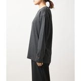 ウルトラファインメリノウール100%ロングスリーブTシャツ 15.5μ-Super160's