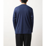 ウルトラファインメリノウール100%ロングスリーブTシャツ 15.5μ-Super160's