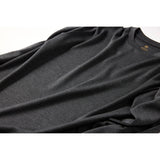 ウルトラファインメリノウール100%ロングスリーブTシャツ 15.5μ-Super160's