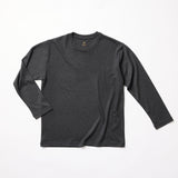 ウルトラファインメリノウール100%ロングスリーブTシャツ 15.5μ-Super160's