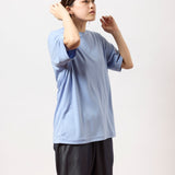 ウルトラファインメリノウール100%Tシャツ 15.5μ-Super160's