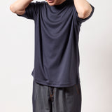 ウルトラファインメリノウール100%Tシャツ 15.5μ-Super160's