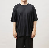 (新)オーバーサイズ・ウルトラファインメリノ Tシャツ/15.5μ-Super160‘s