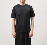 (新)オーバーサイズ・ウルトラファインメリノ Tシャツ/15.5μ-Super160‘s