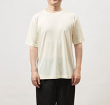 (新)オーバーサイズ・ウルトラファインメリノ Tシャツ/15.5μ-Super160‘s