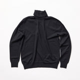 ウルトラファインメリノウール100%タートルネックセーター 15.5μ-Super160's