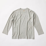ウルトラファインメリノウール100%ロングスリーブTシャツ 13.5μ-Super200‘s