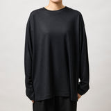 ウルトラファインメリノウール100%ロングスリーブTシャツ 13.5μ-Super200‘s