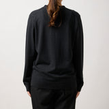 ウルトラファインメリノウール100%カーディガン 15.5μ-Super160's