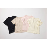 ウルトラファインメリノウール100%Tシャツ 14.5μ-Super180's(レディス)