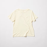 ウルトラファインメリノウール100%Tシャツ 14.5μ-Super180's(レディス)