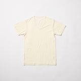VネックインナーTシャツ ウォッシャブルウール(15.5μ)