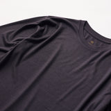 ウルトラファインメリノウール100%ロングスリーブTシャツ 14.5μ-Super180‘s