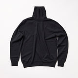 ウルトラファインメリノウール100%タートルネックセーター 15.5μ-Super160's