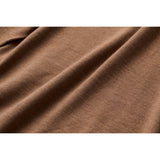 ウルトラファインメリノウール100%タートルネックセーター 15.5μ-Super160's