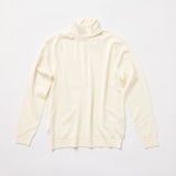 ウルトラファインメリノウール100%タートルネックセーター 15.5μ-Super160's