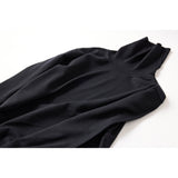 ウルトラファインメリノウール100%タートルネックセーター 15.5μ-Super160's