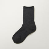むっちりあったかパイルソックスイメージ画像7(チャコール)