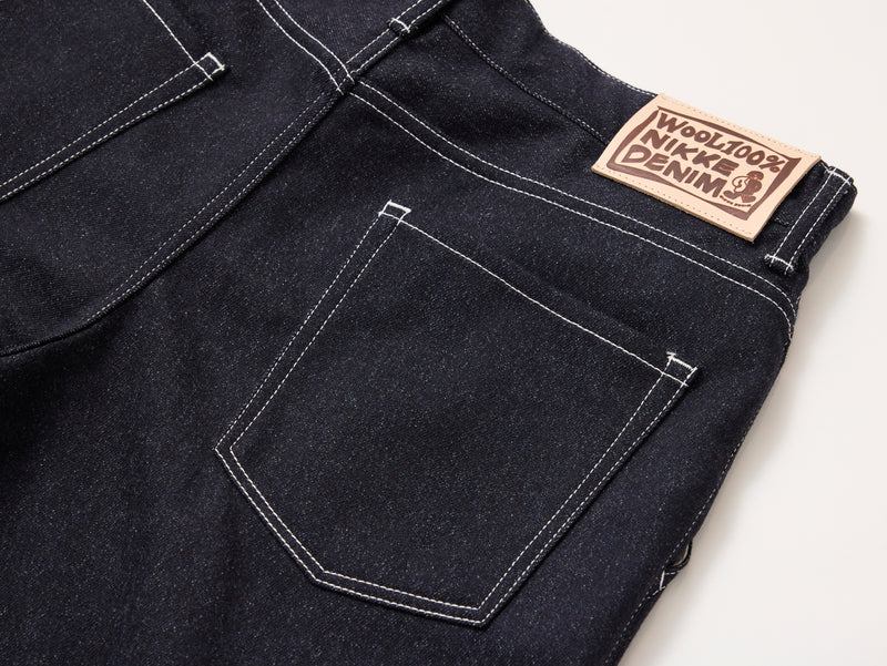 NIKKE WOOL DENIM ネルデニムパンツ スーパーファインメリノウール100