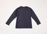 【NEW　新色】ウルトラファインメリノウール100%ロングスリーブＴシャツ　15.5μ-Super160's