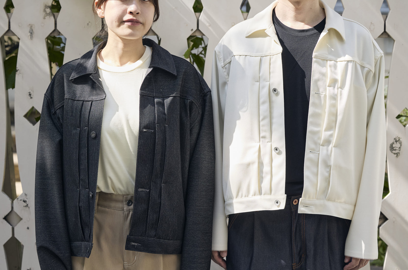 NIKKE マフデニムジャケット NIKKE WOOL DENIM クリアデニムジャケット スーパーファインメリノ