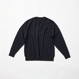 ウルトラファインメリノウール100%クルーネックセーター　15.5μ-Super160's