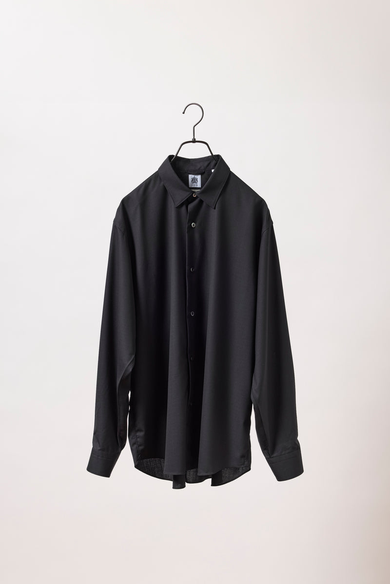 60s NEVER-PRESS ウールシャツ そよ風のようなウールシャツ Super160's(ウォッシャブル) – NIKKE 1896