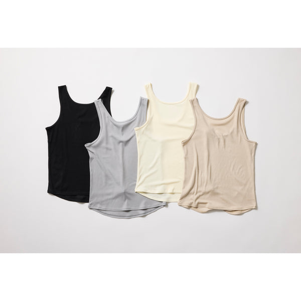 Theory 21SS ウォッシャブル タンクトップ ブラック ロゴプリントタンクトップ（タンクトップ）｜HIDEAWAYS NICOLE