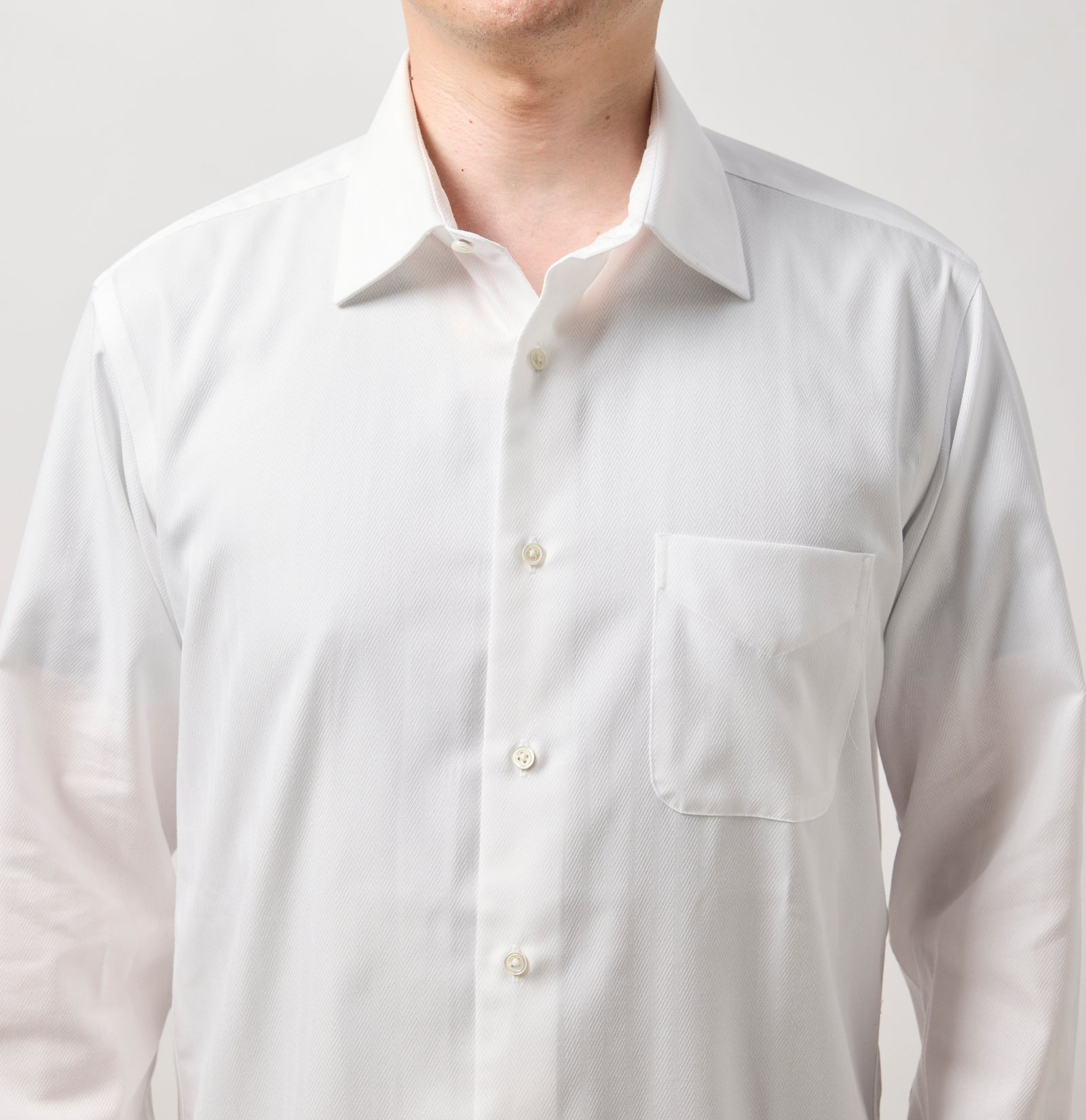 VネックインナーTシャツ ウォッシャブルウール(15.5μ) – NIKKE 1896