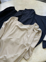 【NEW】ウルトラファインメリノ バレエネックインナー 15.5μ-Super160's